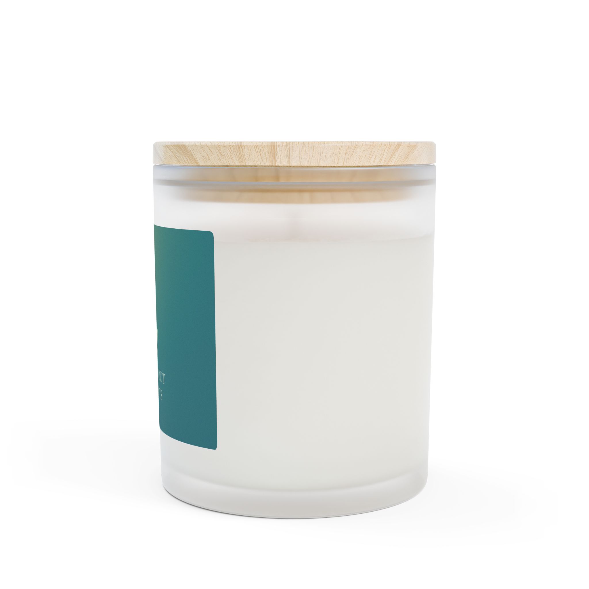 Its All About The Scents Frosted Glass Candle | Aromatherapy Relaxation Candle - Image 6